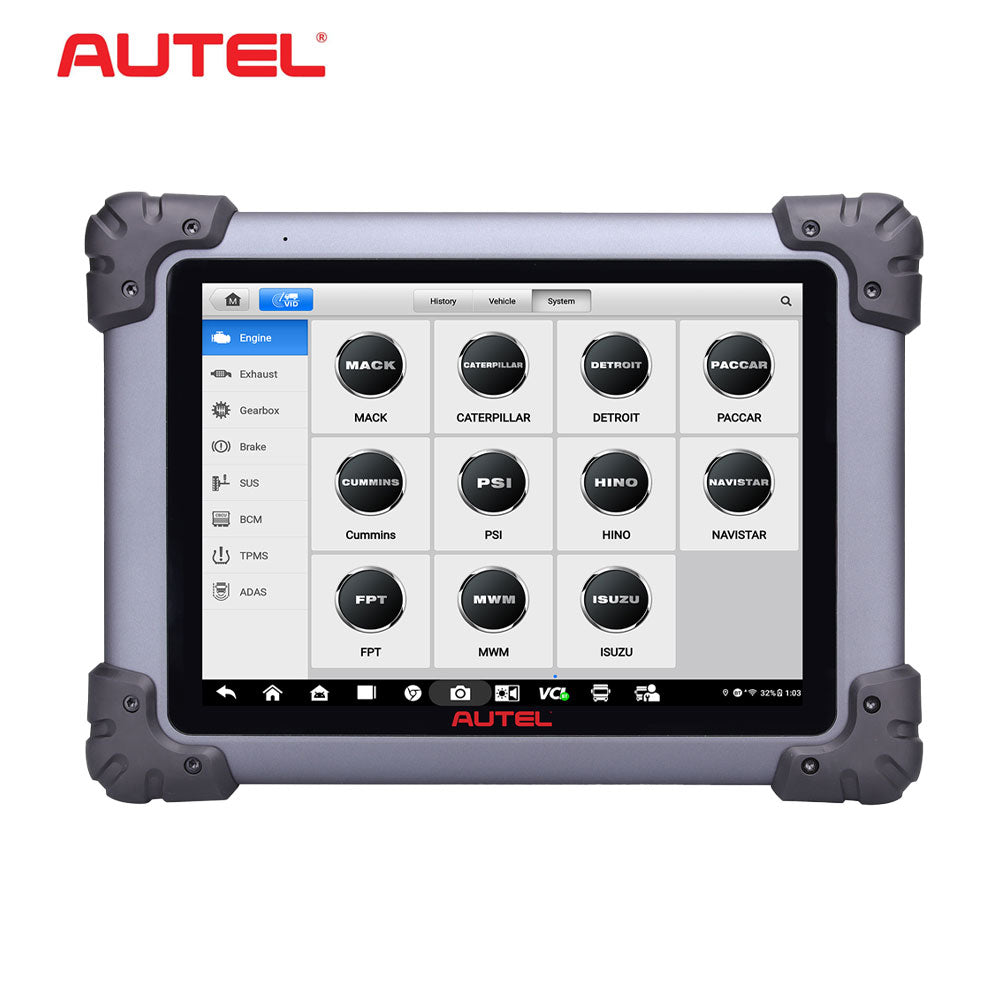 Autel MaxiSYS MS908CVII Heavy-duty Commercial Vehicle Diagnostics and Service Tablet