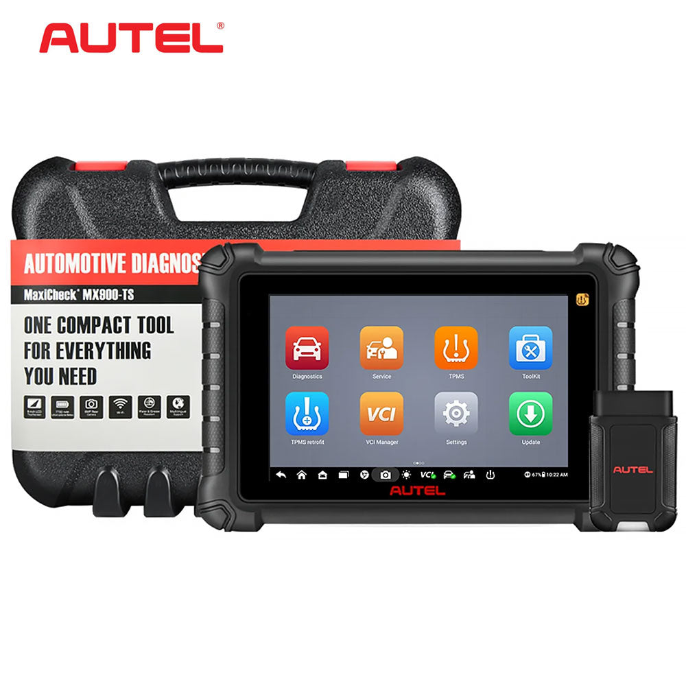 Autel MaxiCheck MX900TS All System and Service Diagnostic Scanner with Bi-Directional Control and Full TPMS Functions