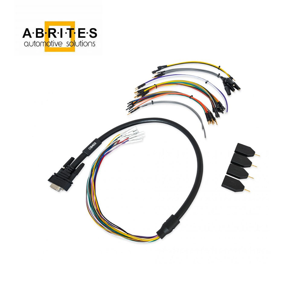 ABRITES - CB403 - DS-BOX Extended Cable Set for Direct Connection with Various Automotive/Truck Modules on Bench Work