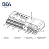 BEA - 10BR3X - Logic Module with 13 Programmable Logic Functions - 3-Relay