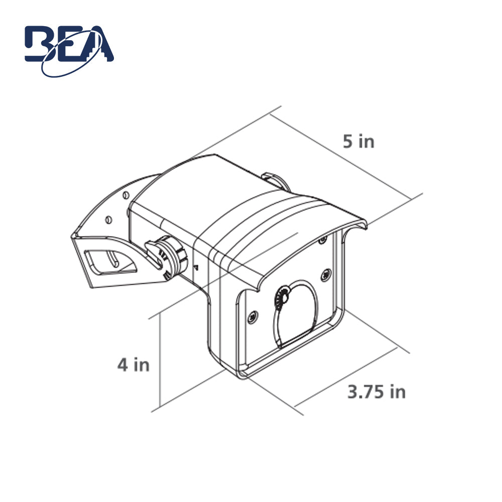 BEA - 10IS40 - Dual Technology Industrial Sensor Utilizing Microwave Motion and Active Infrared Presence Detection