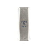 BEA - 10PBJ - Jamb Push Plates 1.5 Inch by 4.75 Inch Stainless Steel