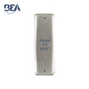 BEA - 10PBJ - Jamb Push Plates 1.5 Inch by 4.75 Inch Stainless Steel