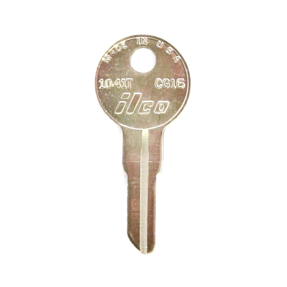 ILCO 1041T Chicago Cabinet Key Blank - CG16