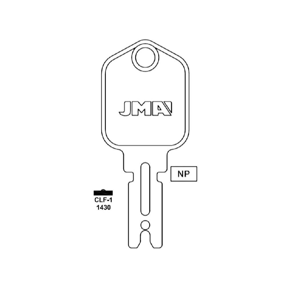 1429 Clark Fork Lift Key Blank - 1430 / CLF-1