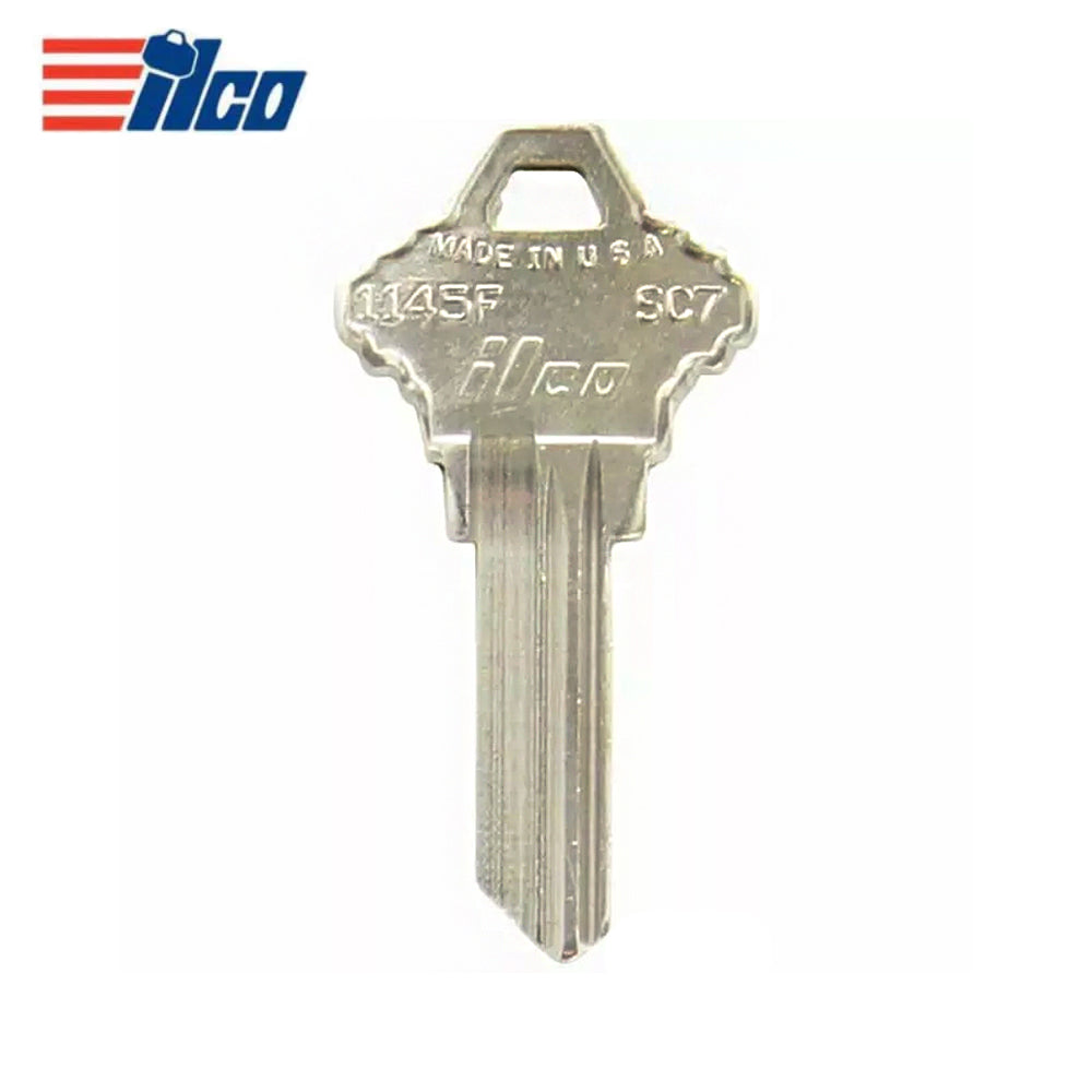 ILCO 1145F 5-Pin Schlage Key Blank - SC7