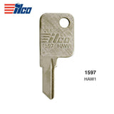 ILCO 1597 Haworth Cabinet Key Blank - HAW1