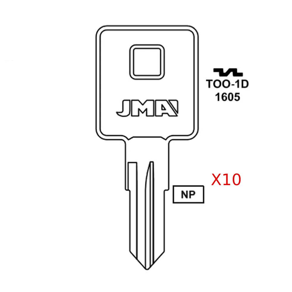 JMA for Sears Craftsman Cabinet Key  / 1605 (Packs of 10)