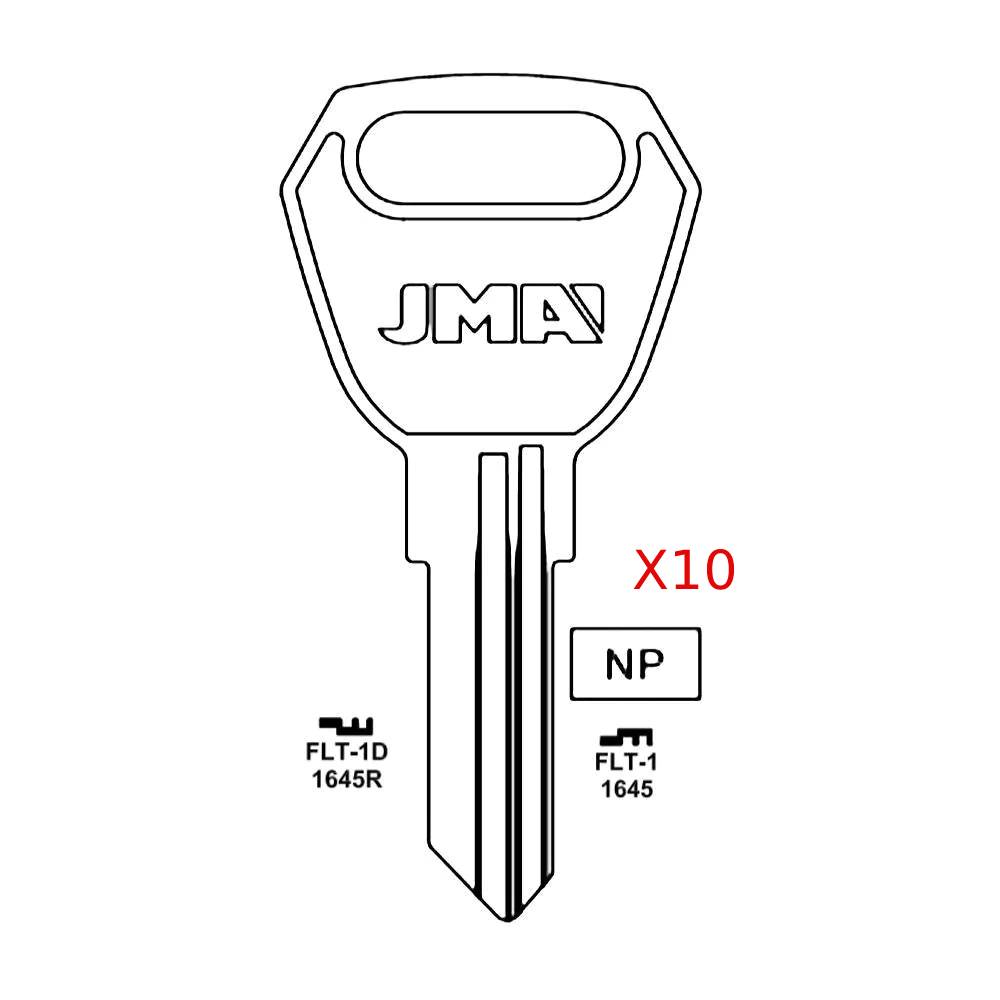 Fulton Hitch Key Blank - 1645 / FLT-1 (Packs of 10)