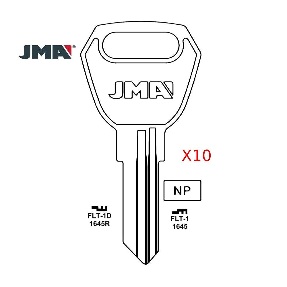 Commercial & Residential Key Blank - 1645R RV / FLT-1D (Packs of 10)