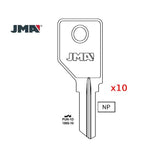 1866-10 Pundra Commercial & Residencial Key Blank - 1866-10 / PUN-1D (Packs of 10)