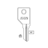 1866-10 Pundra Commercial & Residencial Key Blank - 1866-10 / PUN-1D