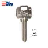 ILCO A1054WD-FA3 6-Pin Falcon Key Blank