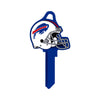 ILCO - NFL-KW1 TeamKeys - Helmet Edition Key Blank - Buffalo Bills