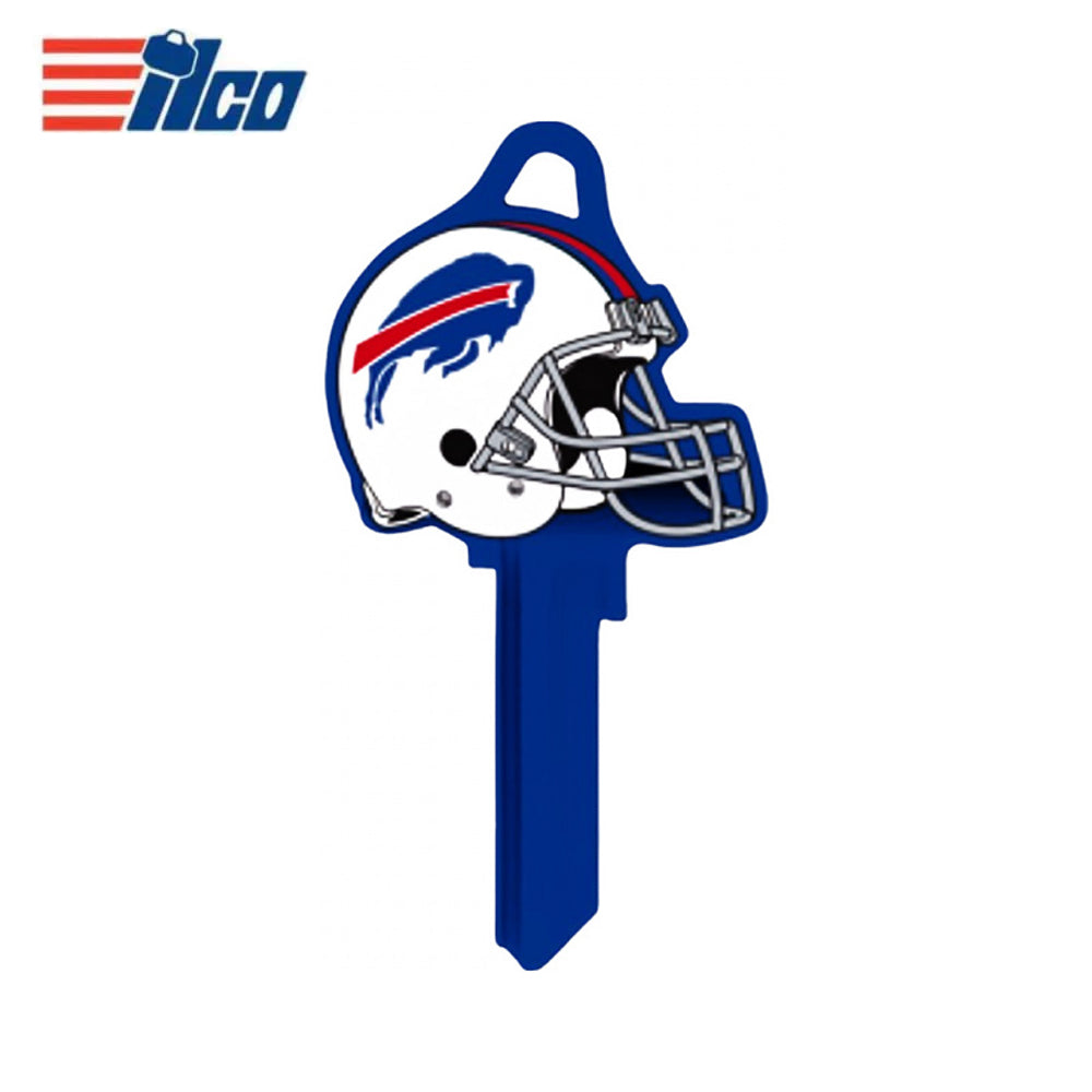 ILCO - NFL-KW1 TeamKeys - Helmet Edition Key Blank - Buffalo Bills