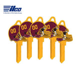 ILCO - NFL-KW1 TeamKeys - Helmet Edition Key Blank - Washington Football Team - Pack of 5