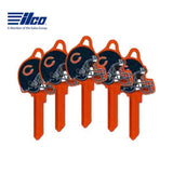 ILCO - NFL-SC1 TeamKeys - Helmet Edition Key Blank - Chicago Bears - Pack of 5