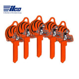 ILCO - NFL-SC1 TeamKeys - Helmet Edition Key Blank - Cincinnati Bengals - Pack of 5