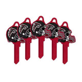 ILCO - NFL-SC1 TeamKeys - Helmet Edition Key Blank - Atlanta Falcons - Pack of 5