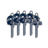 ILCO - NFL-SC1 TeamKeys - Helmet Edition Key Blank - Seattle Seahawks - Pack of 5