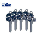 ILCO - NFL-SC1 TeamKeys - Helmet Edition Key Blank - Seattle Seahawks - Pack of 5