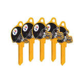 ILCO - NFL-SC1 TeamKeys - Helmet Edition Key Blank - Pittsburgh Steelers - Pack of 5