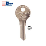 103AM Chicago Commercial & Residencial Key Blank - CHI-8D / AP3