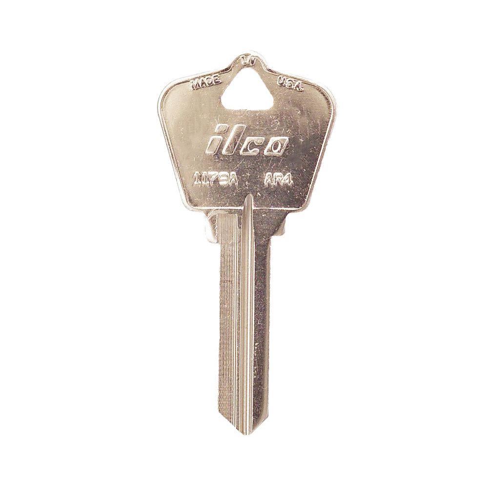 ILCO AR4-BR 6-Pin Arrow Key Blank - Brass