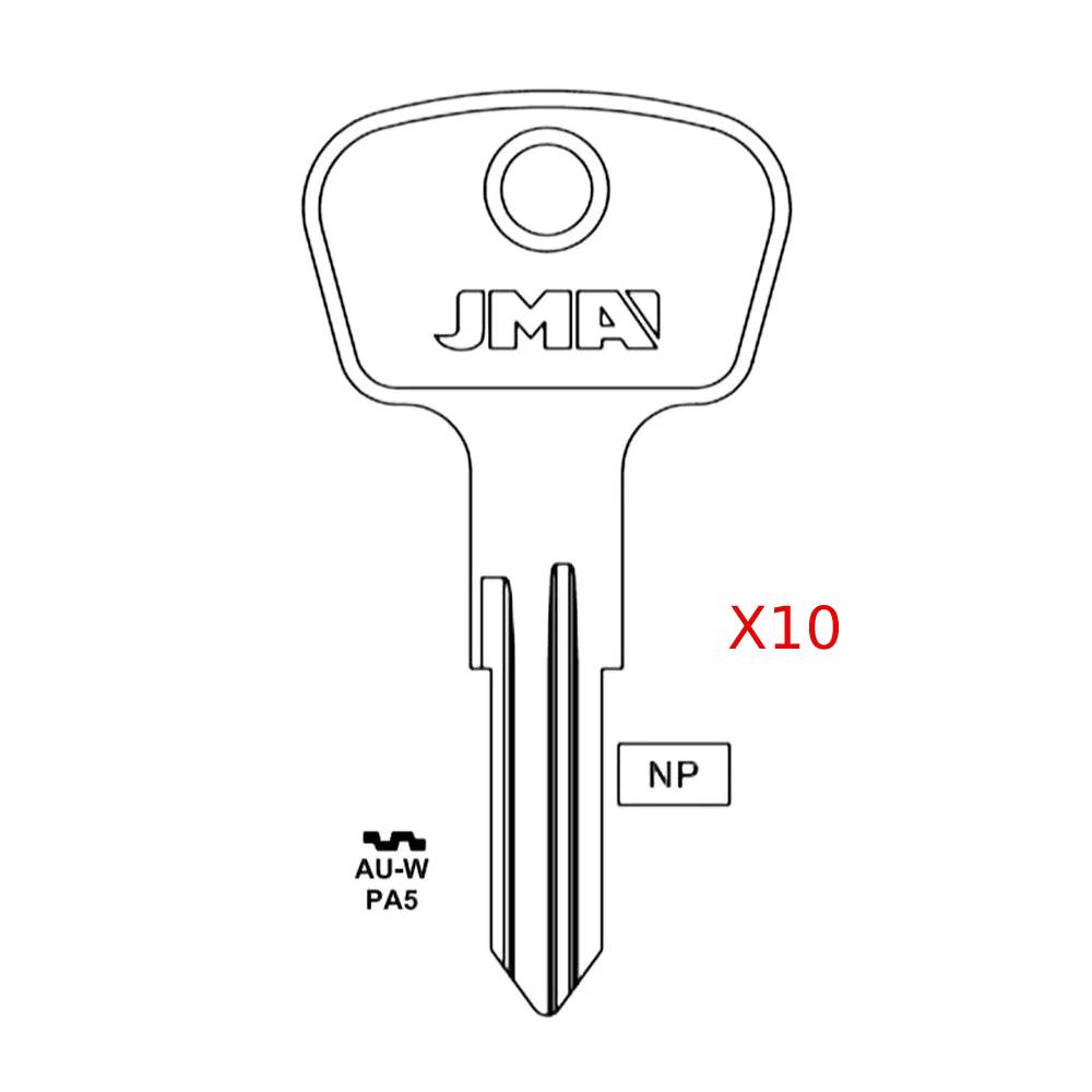 Audi Key Blank - PA5 / AU-W