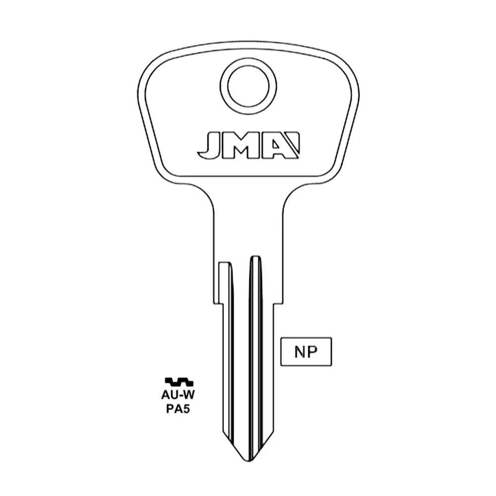 Audi Key Blank - PA5 / AU-W