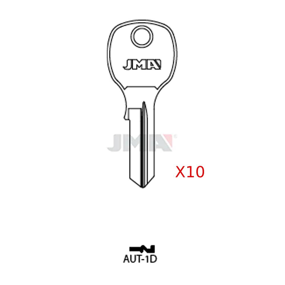 JMA AUT-1D Hudson Cabinet Key NP - AF1 / BO1 / 1652 / HL2/ R1003M (Pack of 10)