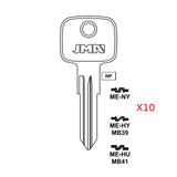 Mercedes Benz Key Blank - MB39 / X83 (Packs of 10)