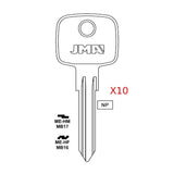 Dodge Mercedes Benz Sprinter Key Blank - MB17 / ME-HM  (Packs of 10)