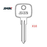 Mercedes Benz Key Blank - MB15 / ME-HZ (Packs of 10)