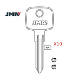 Mercedes Benz Key Blank - MB16 / ME-HF (Packs of 10)