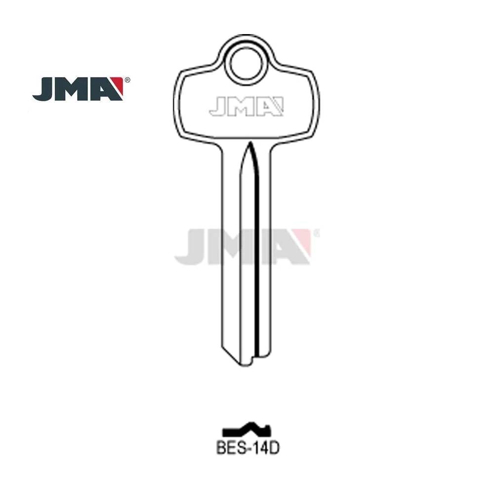 JMA BES-14D / A1114B - BEST B Keyway - BEST IC Core Key Blank