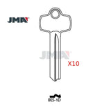 JMA BES-1DE BEST A Keyway - BEST IC Core Key Blank (Pack of 10)