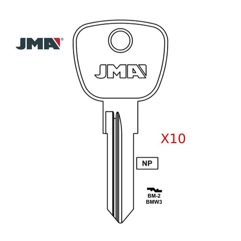 BMW Key Blank - BMW3 / BM-2 (Packs of 10)