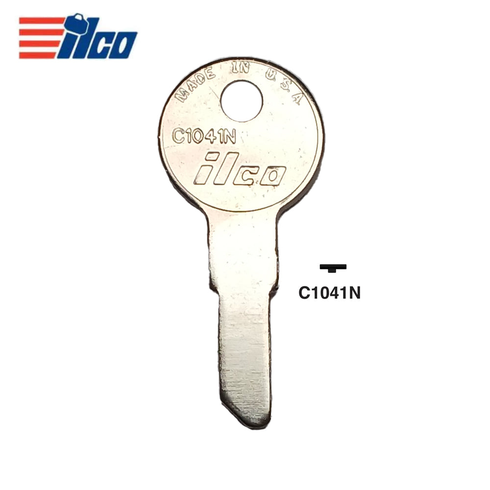 C1041N Chicago Commercial & Residencial Key Blank - CHI-19D / C1041N