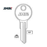 C1041N Chicago Commercial & Residencial Key Blank - C1041N / CHI-19D