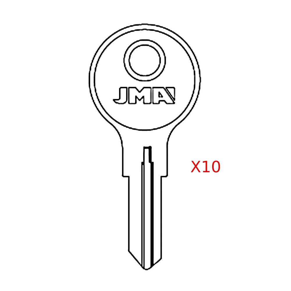 C1041P Chicago Commercial & Residencial Key Blank - C1041P / CHI-15D (Packs of 10)