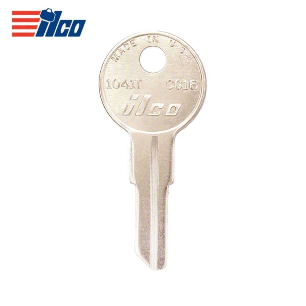 ILCO CG16-BR 4-Pin Chicago Key Blank - Brass