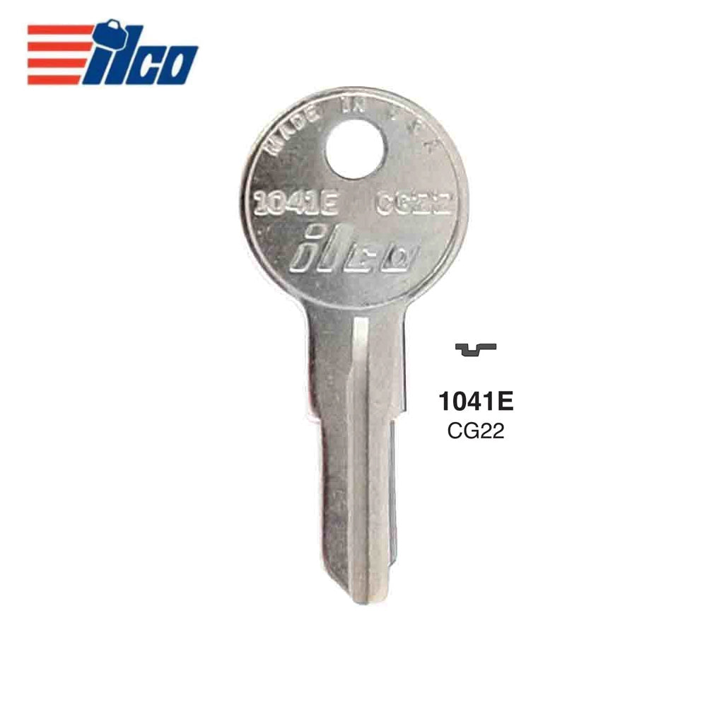 1041E Chicago Commercial & Residencial Key Blank - CHI-14 / CG22 (Packs of 10)