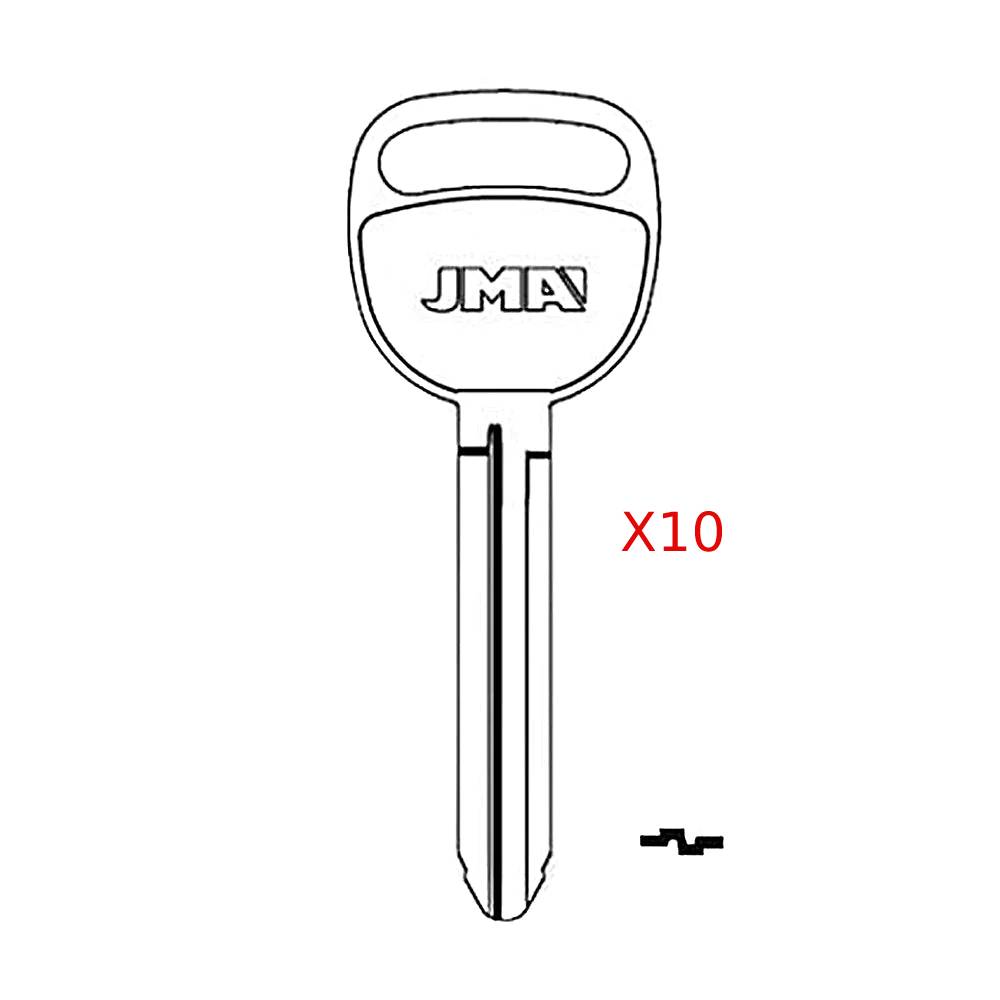 GM Key Blank - B110 / GM-38 (Packs of 10)