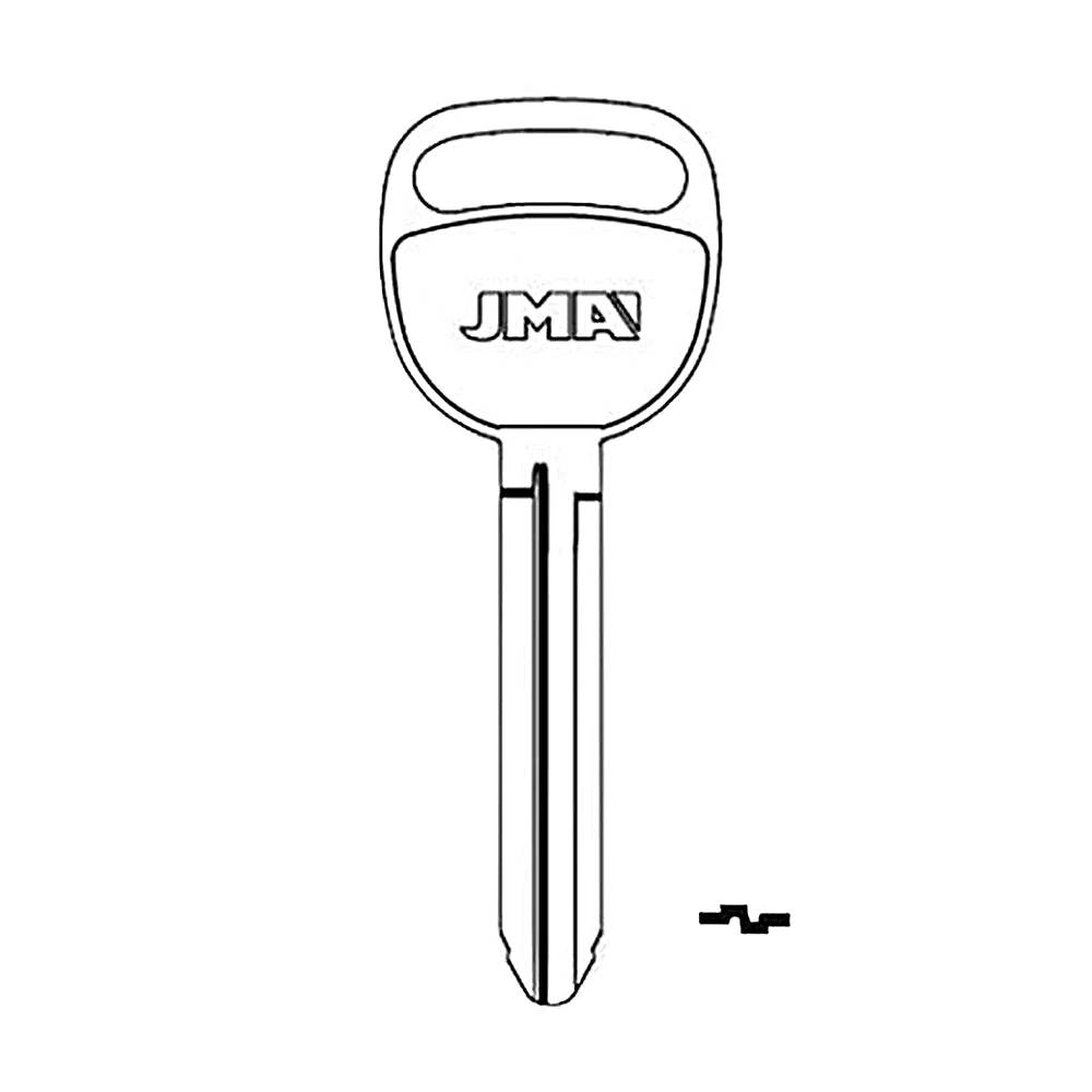 GM Key Blank - B110 / GM-38