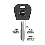 GM Key Blank - DW05AP / DAE-4.P1