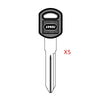 GM Key Blank - B86P / GM-14.P (Packs of 5)