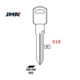 GM Key Blank - B92 / GM-36E (Packs of 10)