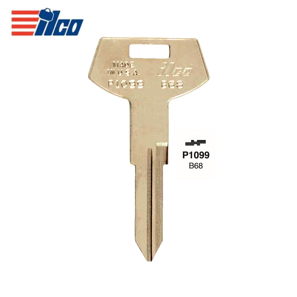 GM Key  Blank -  GM-22 / B68