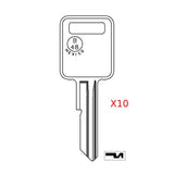 GM Key Blank - B48 / GM-6E (Packs of 10)